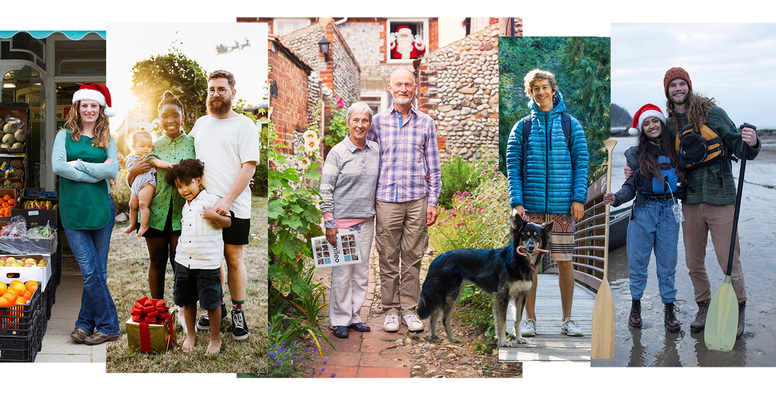 Family portrait with Famileo Gazette